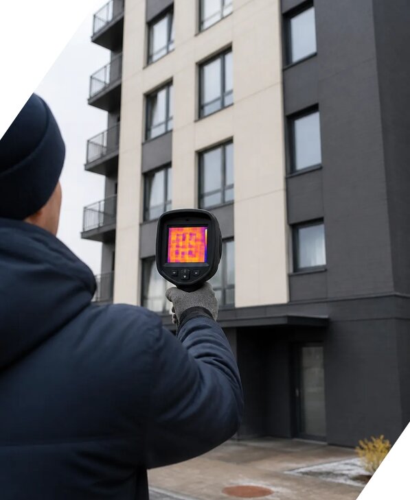 Тепловизионное обследование зданий в Сегеже от 5203 р. | ЭкспертизаРоссия